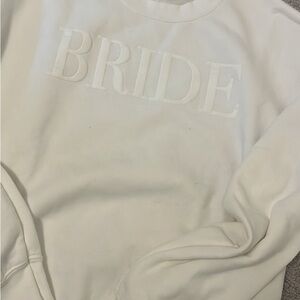 White Bride Sweatshirt